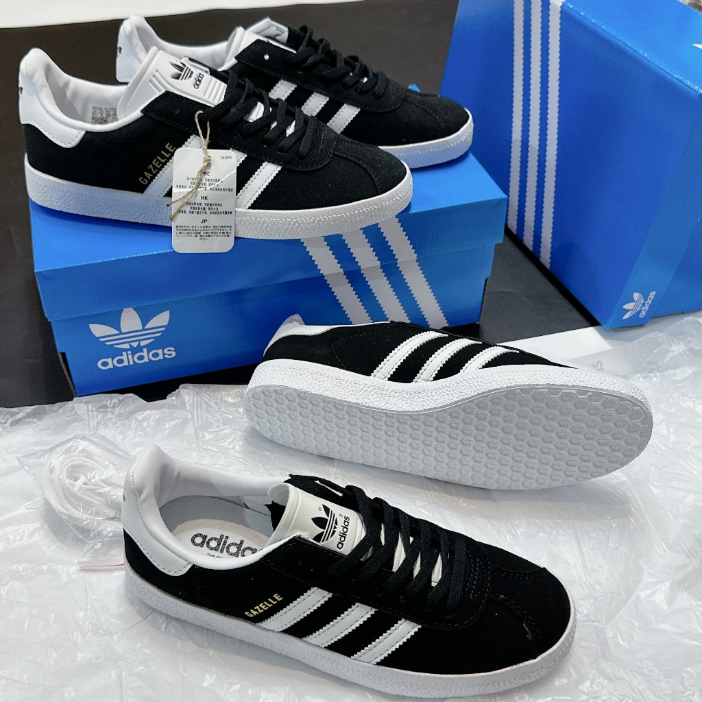 Giày Thể Thao Das Originals Gazelle Đen Nam Nữ Hot Trend Full Bill Box