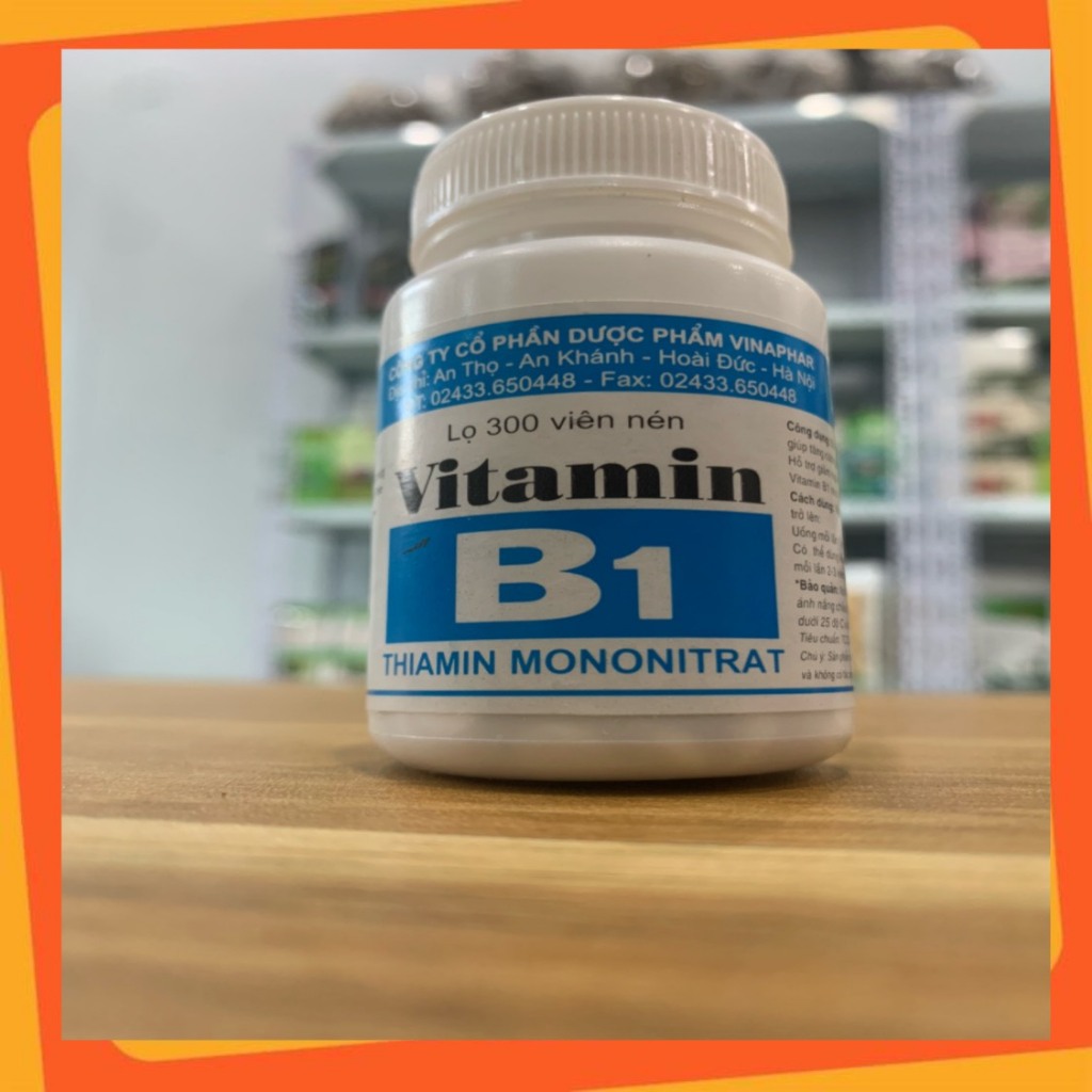 Vitamin B1 lọ 300 viên