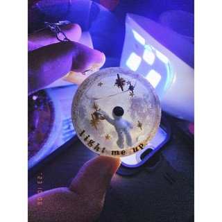 Móc Khóa Lắc Resin Shaker Resin Handmade