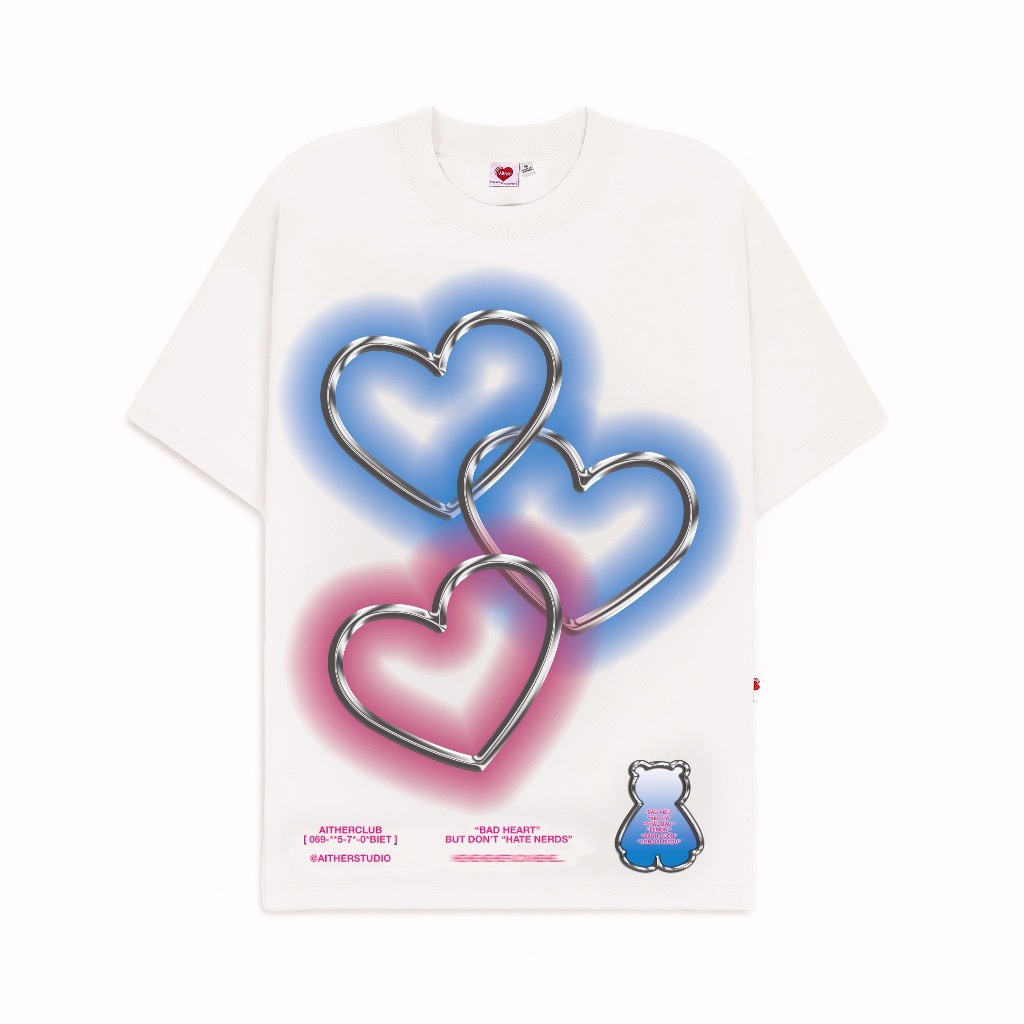 IGU Studio Áo Thun LONELY SO LAPLANH Black/White/Beige Chất Cotton Phong Cách Hàn Quốc.