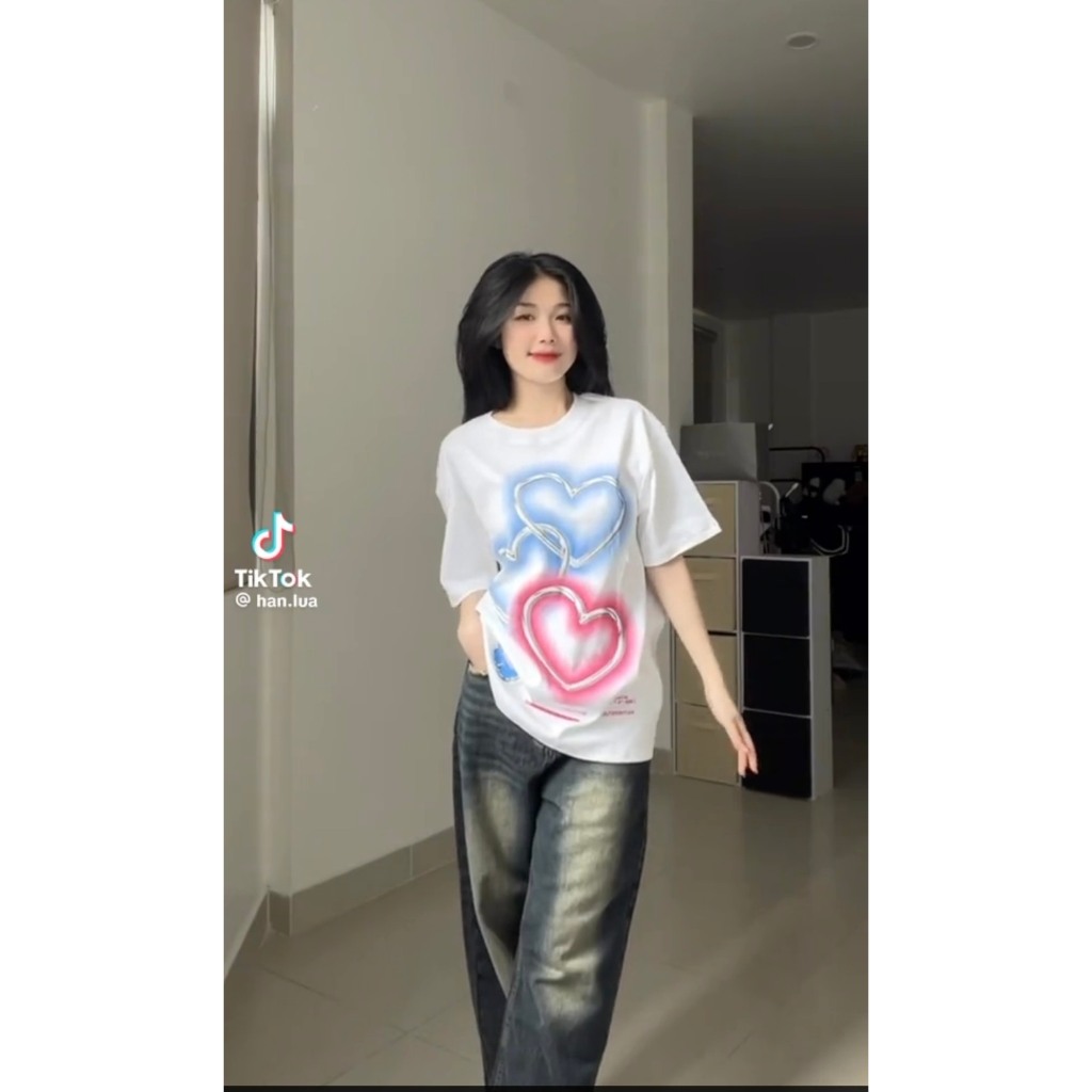 IGU Studio Áo Thun LONELY SO LAPLANH Black/White/Beige Chất Cotton Phong Cách Hàn Quốc.