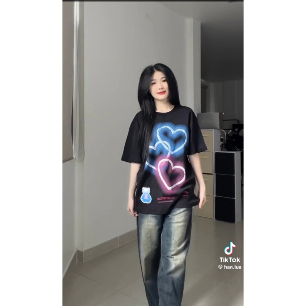 IGU Studio Áo Thun LONELY SO LAPLANH Black/White/Beige Chất Cotton Phong Cách Hàn Quốc.