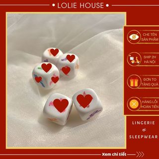Xúc xắc tình yêu sáu mặt LOLIE HOUSE - PK4