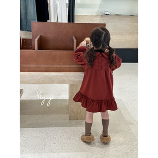 𝒀𝑰𝒀𝑨𝒀𝑨 𝑲𝑰𝑫𝑺 (Y1152) - Váy dạ nhung