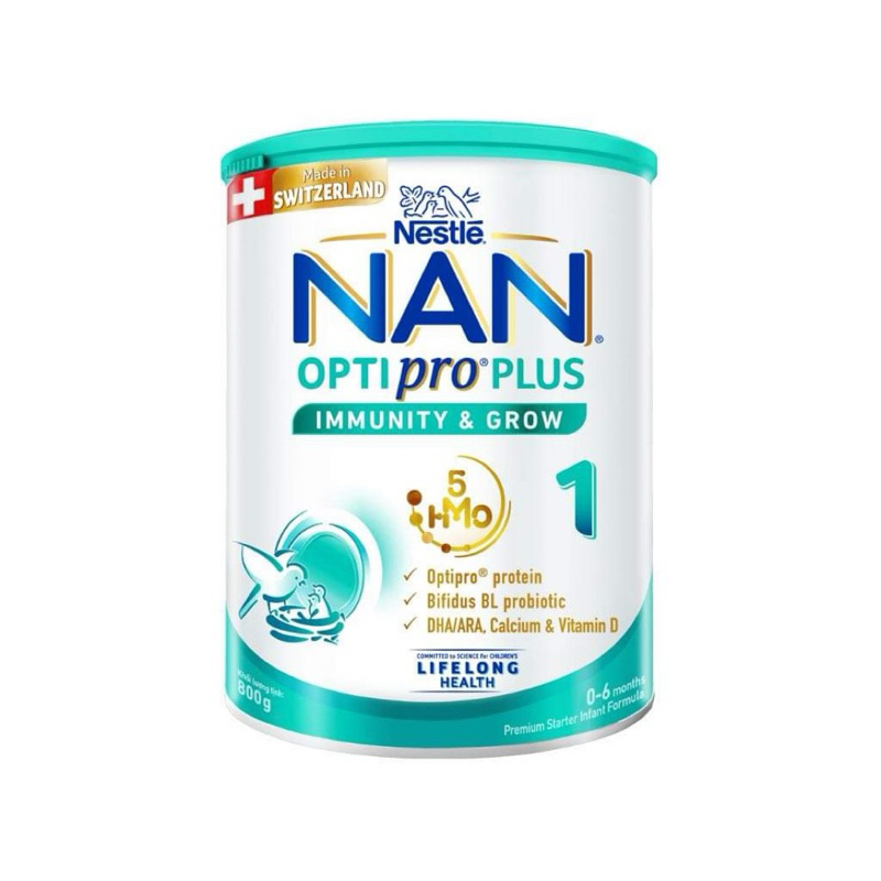 Sữa bột NAN  Optipro HMO Plus số 1 lon 800g