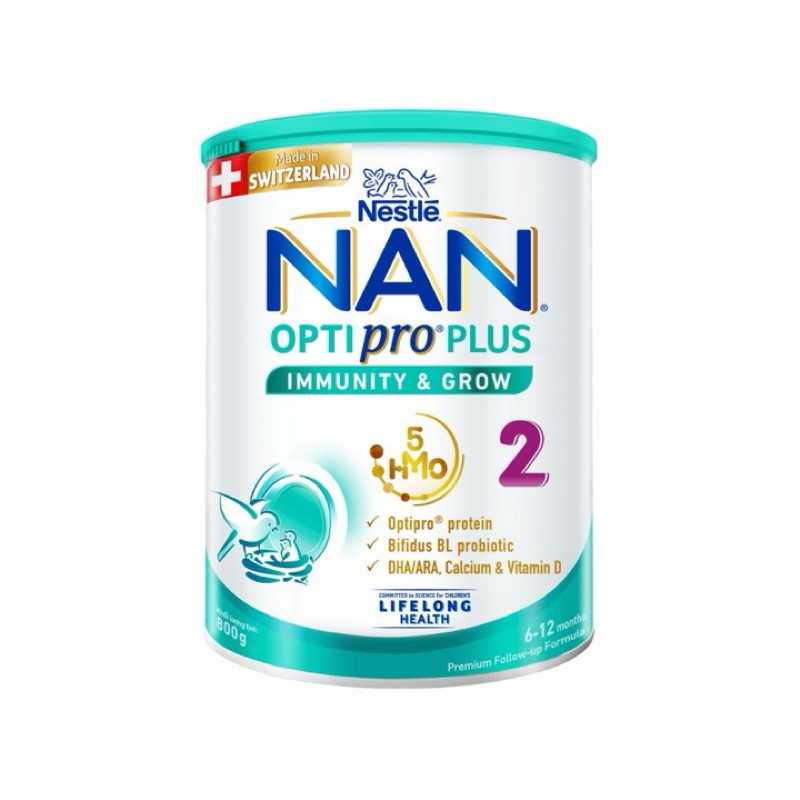 Sữa bột NAN Optipro Plus số 2 lon 400/800g
