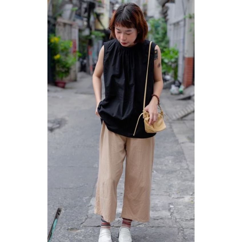 Áo Nhật sát nách chất kaki