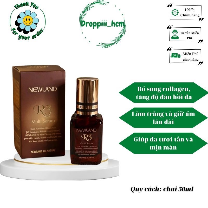 Serum dưỡng da Newland R3 Multi (50ml)