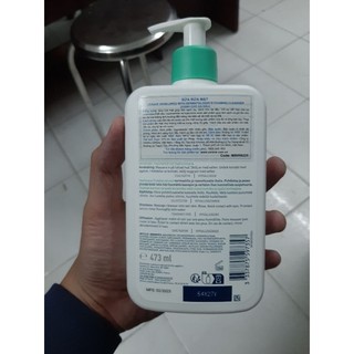 Sữa rửa mặt CeraVe da dầu 473ml