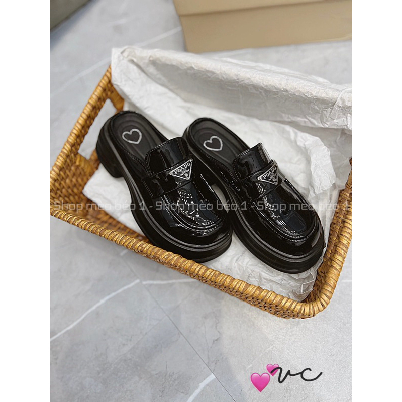 Sục prd mũi tròn đai khoá ngang đế cao fullbox hàng quảng châu cao cấp