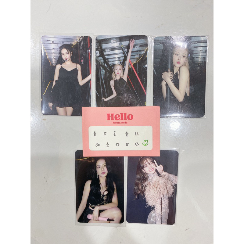 [OFFICIAL] Card blackpink MD concert chính hãng