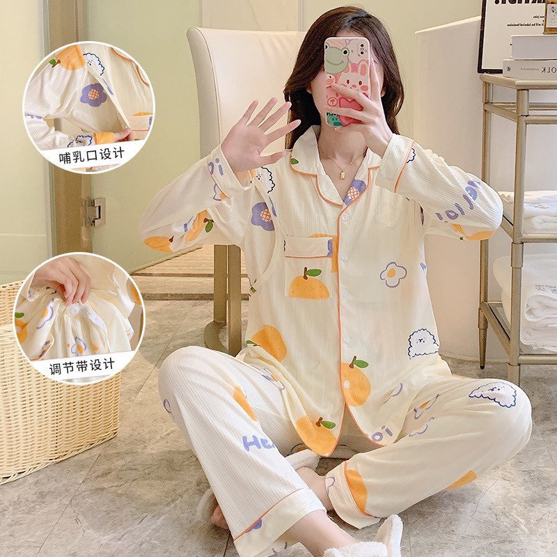 Bộ bầu trước và sau sinh chất thun gân Bigsize đến 100kg