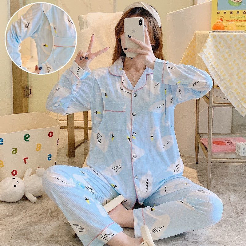 Bộ bầu trước và sau sinh chất thun gân Bigsize đến 100kg