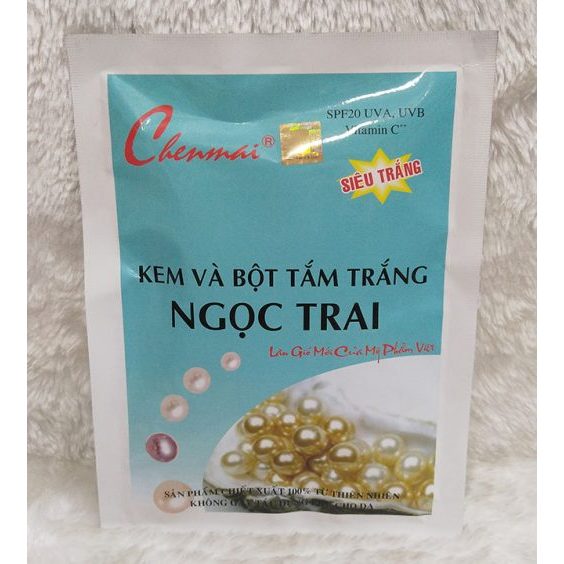 Chenmai kem bột tắm trắng ngọc trai 150g
