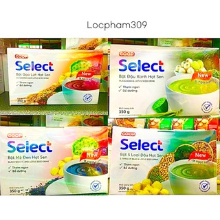 Giảm 25% ở video- Hộp 10 gói Bột gạo lứt hạt sen đặc biệt Coop ít ngọt giàu dinh dưỡng đẹp da Ngũ cốc giảm cân ăn kiêng