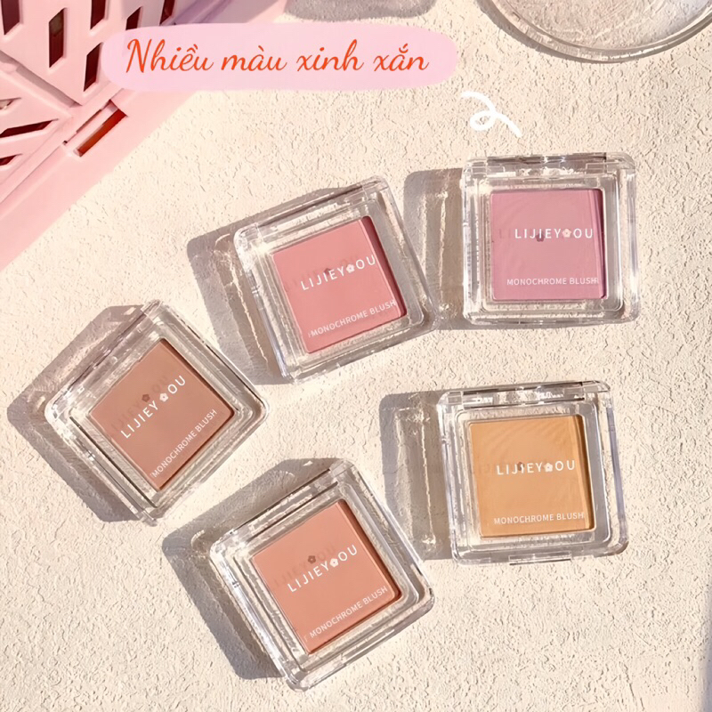 Phấn Má Hồng Đơn Sắc Siêu Tự Nhiên, Nhỏ Gọn, Tiện Lợi