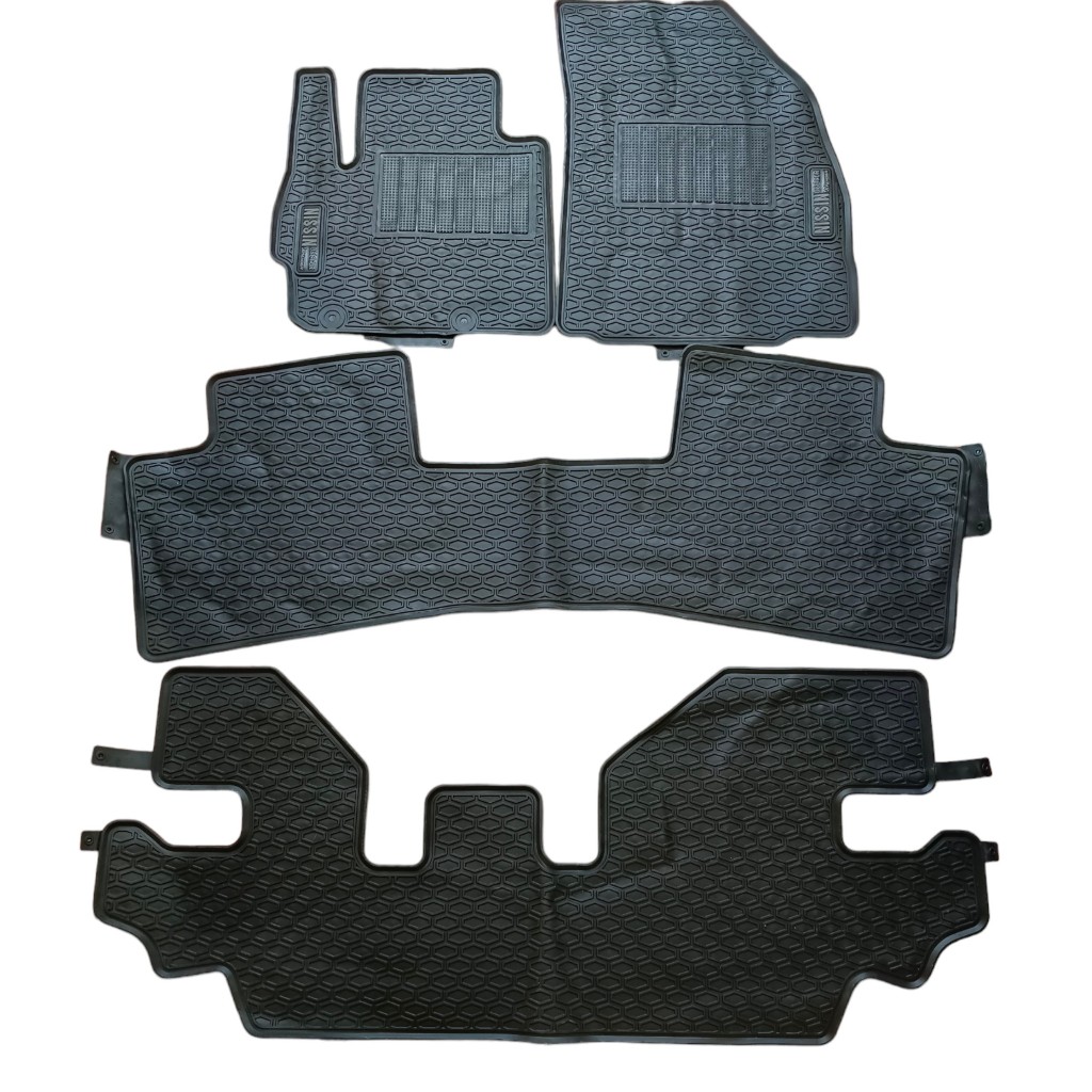 Thảm sàn,Thảm lót sàn Xpander 2019 - 2023 bằng cao su đúc ko mùi, cao cấp Nissin