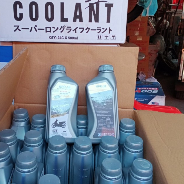 Dầu Nhớt NPR OIL Dùng Cho Xe Số - Xe Tay Ga Hàng Chất Lượng Cao