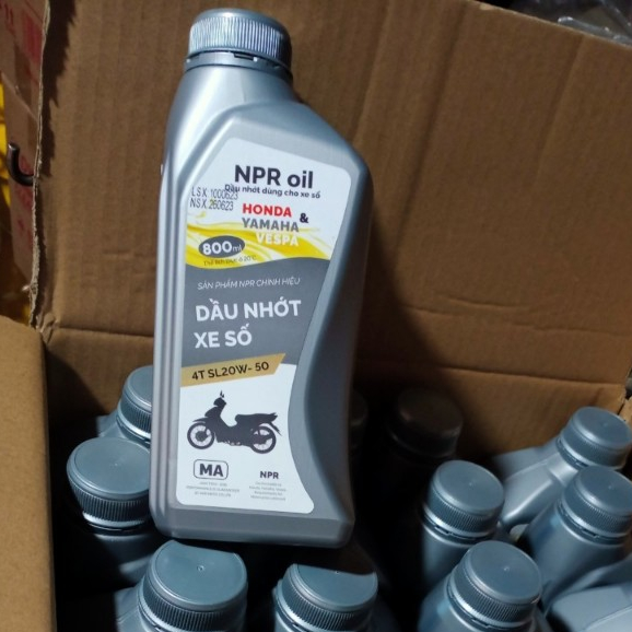 Dầu Nhớt NPR OIL Dùng Cho Xe Số - Xe Tay Ga Hàng Chất Lượng Cao