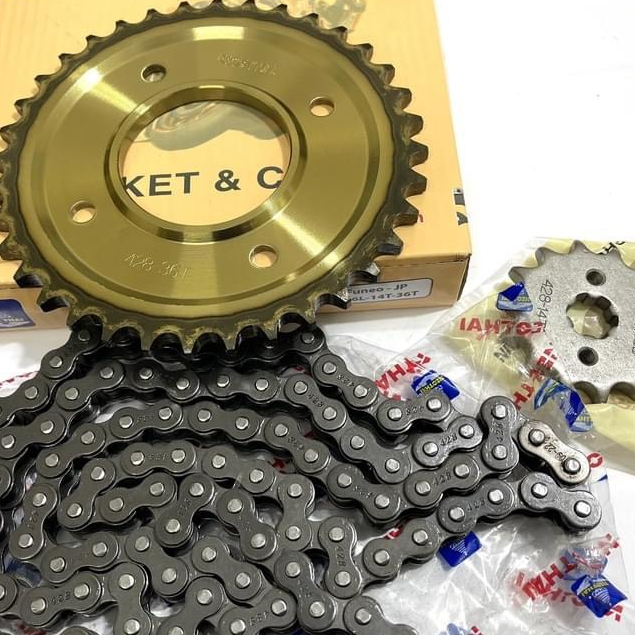 Nhông sên đĩa hiệu NEOTHAI cao cấp sủ dụng cho các dòng xe số honda,yamaha