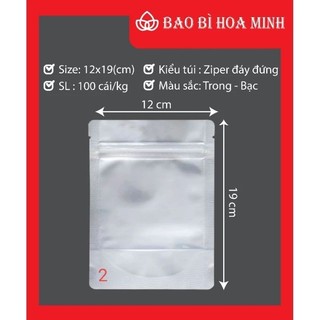 ( 10 cái) Túi Zip Đáy Đứng