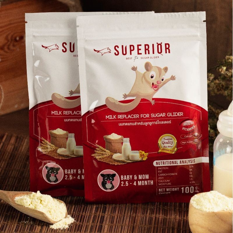 Superior Thức ăn cao cấp cho sóc bay 🐶 FREE SHIP 🐶 Nhập khẩu Thailand