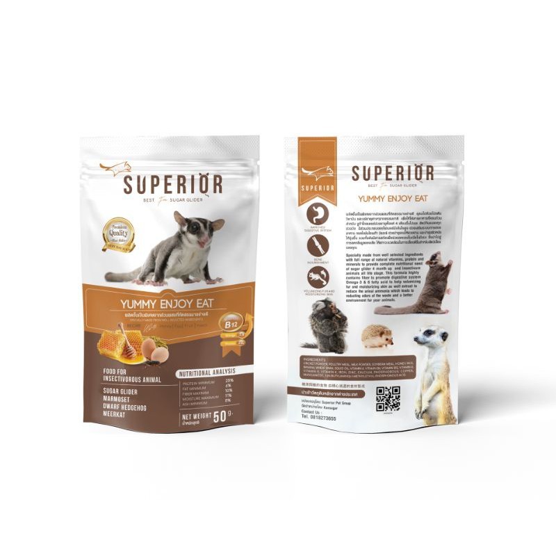 Superior Thức ăn cao cấp cho sóc bay 🐶 FREE SHIP 🐶 Nhập khẩu Thailand