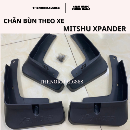 Chắn bùn xe Xpander nhựa dẻo ABS cao cấp hàng theo xe có ảnh thật