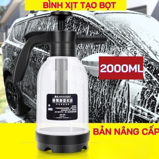 Bình Xịt Bọt Tuyết Phun Sương Rửa Xe Tưới Cây Tạo Bọt Bình Phun Cầm Tay Tiện Dụng Dung Tích 2L