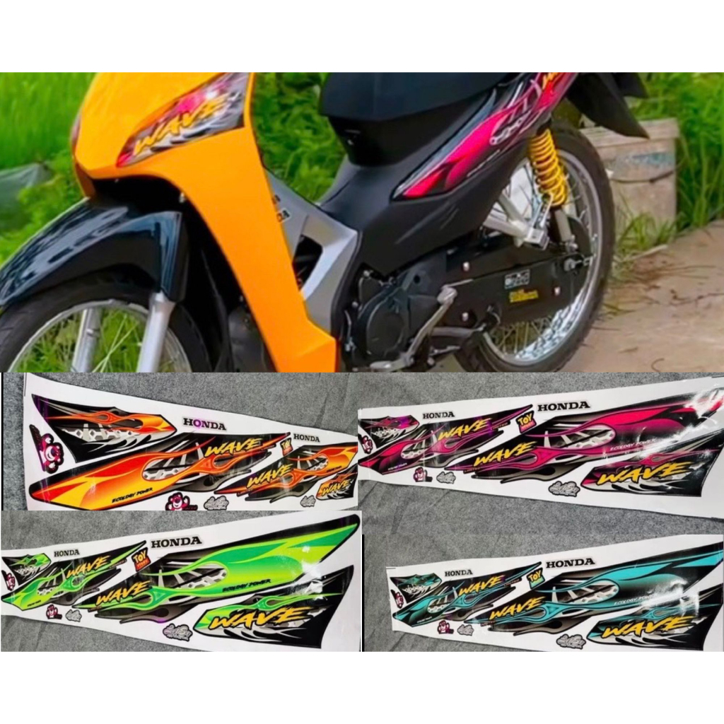Tem Xe Wave Tem Lửa Wave 3 Lớp Cho Xe Wave 50/100/110