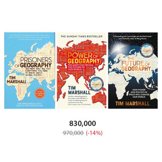 Combo Tim Marshall Collection 3 Books Set