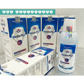 Nước Súc Miệng Diệt Khuẩn MEDIN PLUS 250ml bảo vệ răng miệng, diệt khuẩn gây hôi miệng