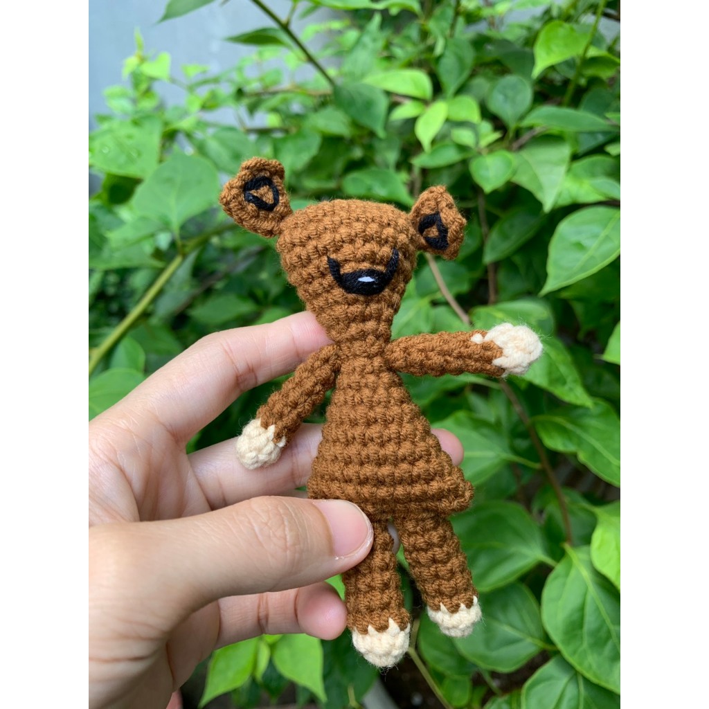 Mangtaybaby - Móc khóa gấu Teddy mini siêu dễ thương
