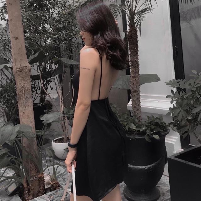 Đầm 2 dây của HAMA STORE