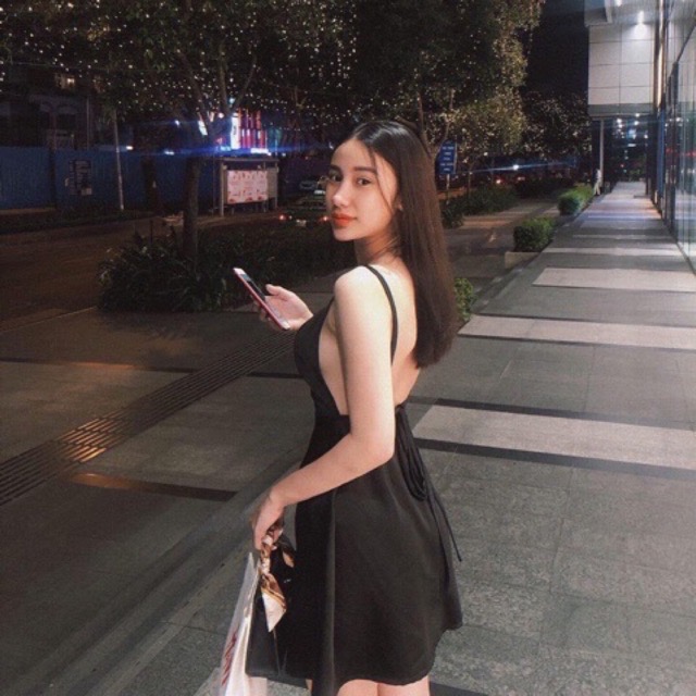 Đầm 2 dây của HAMA STORE