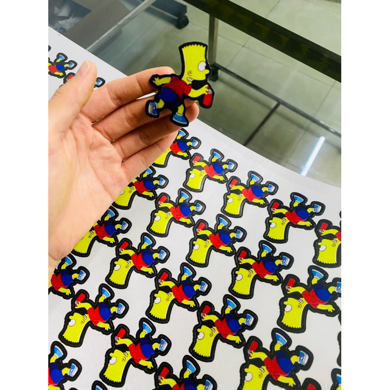 Tem akana ,Tem Simpson Cậu bé lấp ló dán xe , dán điện thoại