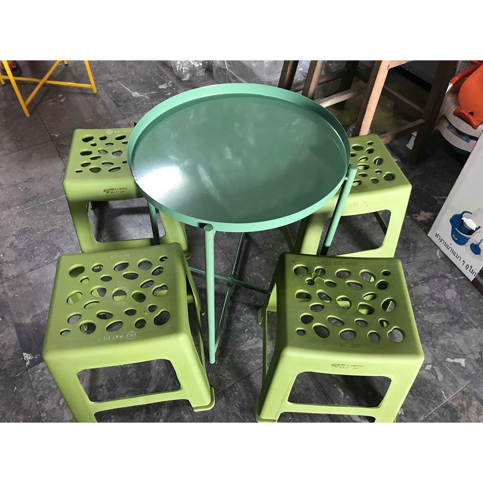 Ghế nhựa dành cho quán trà chanh, trà đá, quán bia, quán nướng vỉa hè, ghế nhựa Gia Long MS 9090