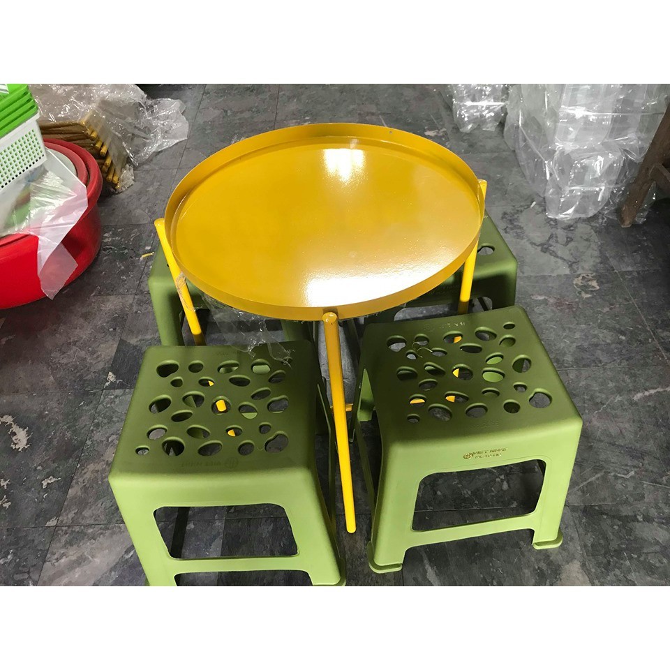 Ghế nhựa dành cho quán trà chanh, trà đá, quán bia, quán nướng vỉa hè, ghế nhựa Gia Long MS 9090