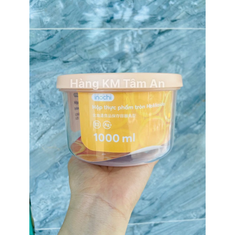 HỘP ĐỰNG THỰC PHẨM INOCHI 750ML, 1000ML NHỰA NGUYÊN SINH CAO CẤP