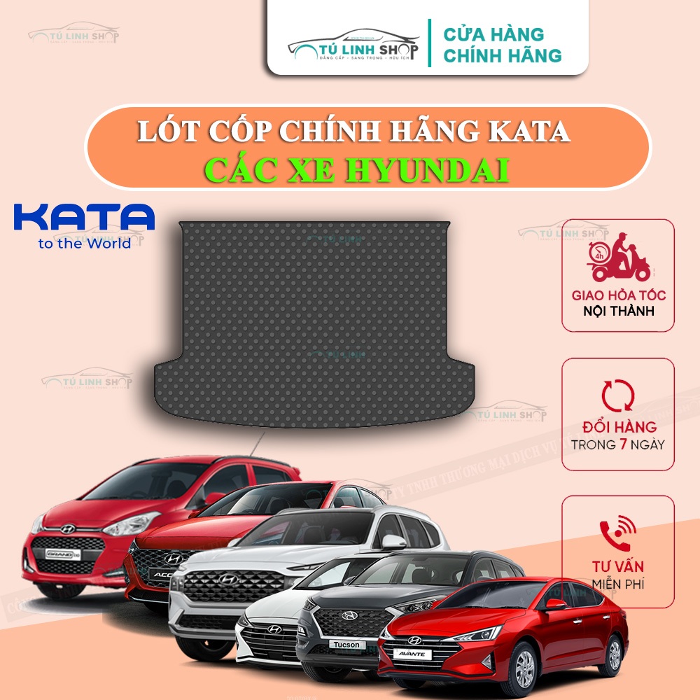 Lót cốp, ghế xe Accent, Kona, Tucson, Santafe, Stargazer, i10, Creta, Getz, Veloster, Elantra, Avante, i20, i30, Sonata