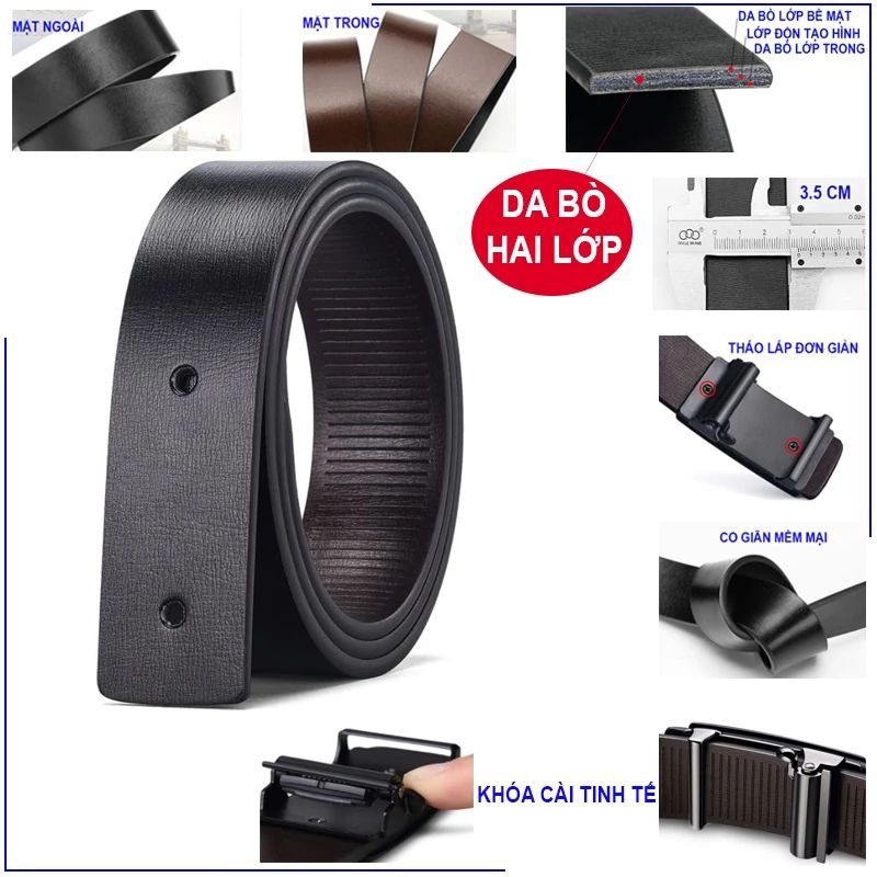 Thắt lưng nam đẹp ,Thắt lưng nam da bò đẹp chất lượng,Thắt lưng ck , Dây da nam chất lượng tốt dài 120 cm