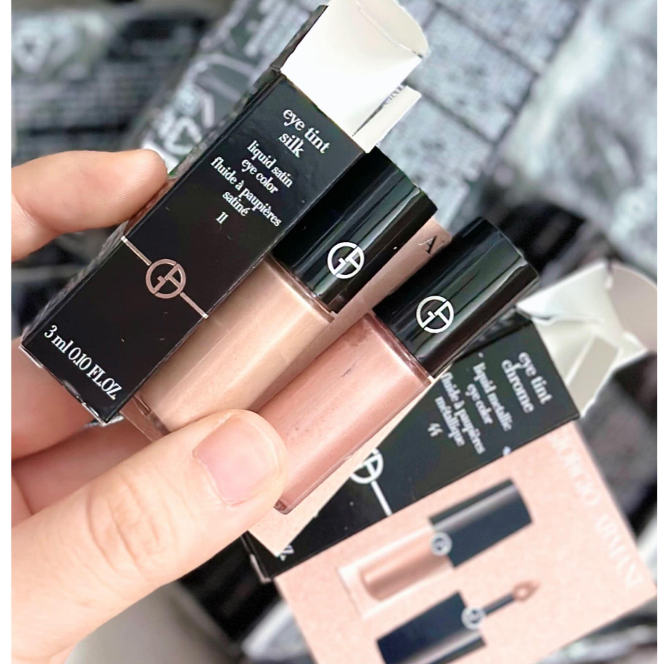 Nhũ mắt Giọtgiò Ạcmanì Eye Tint Silk màu Rose Ashes Mini 3ml