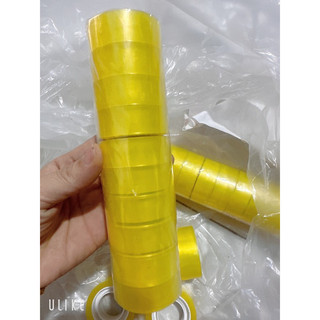 10 Cuộn băng dính nhỏ, băng dính văn phòng dày đẹp