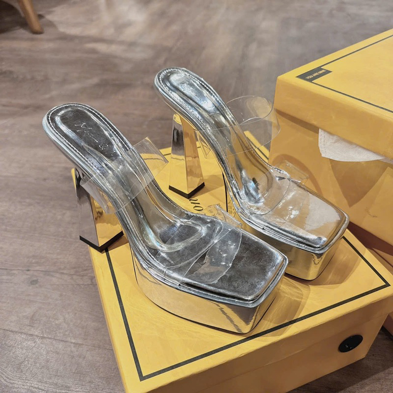 Dép Gót đúp hai quai