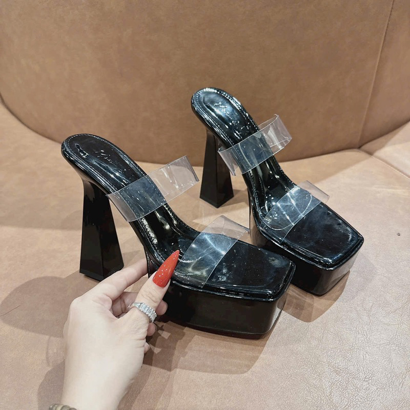 Dép Gót đúp hai quai