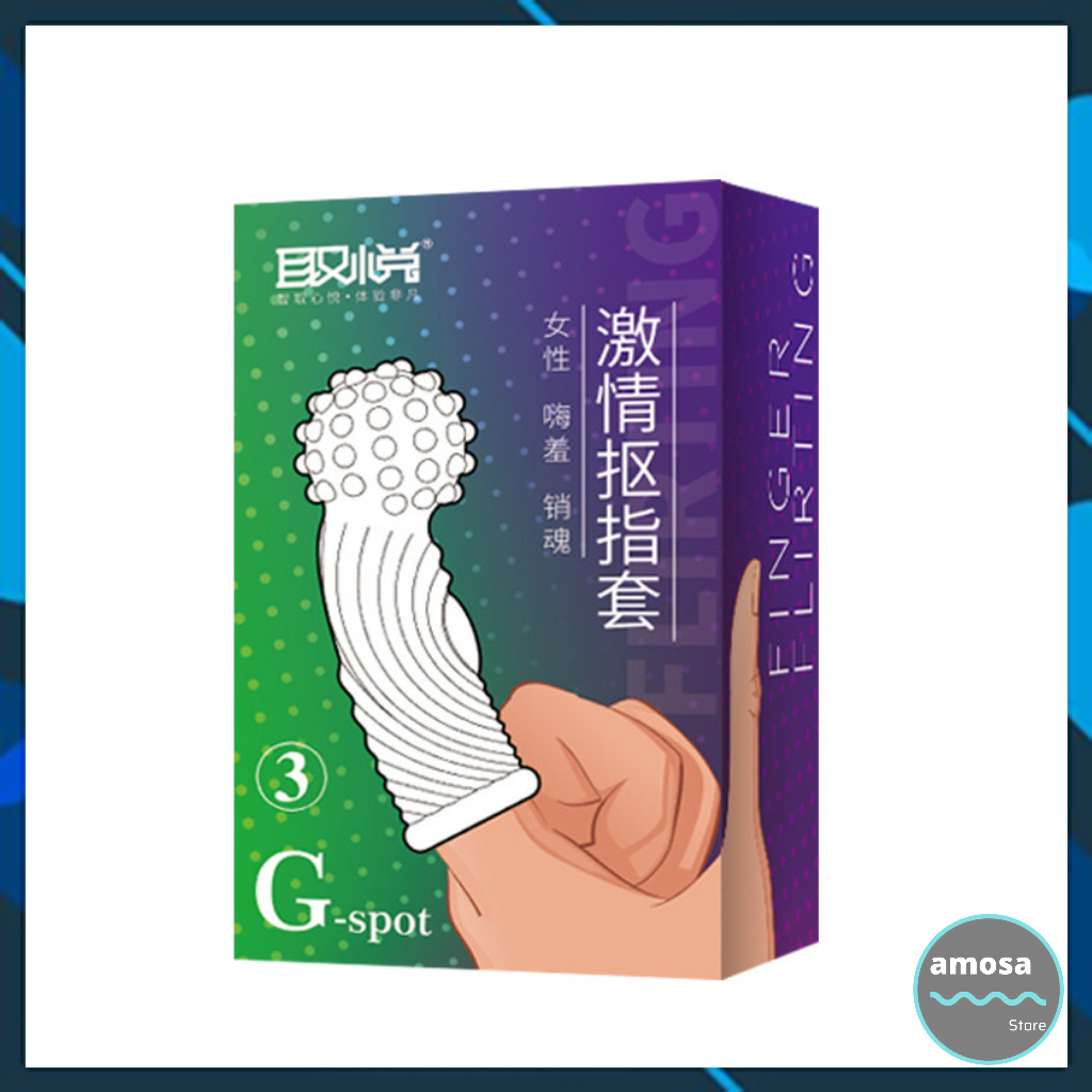 Bao cao su ngón tay có gai AMOSA