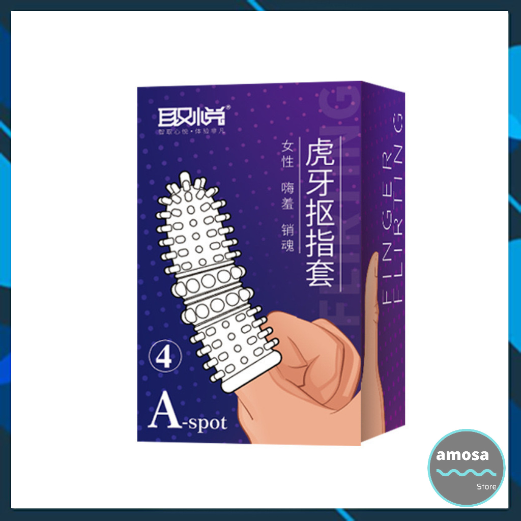 Bao cao su ngón tay có gai AMOSA