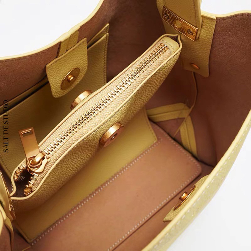 TÚI DA BÒ THẬT DA MỀM | SALT DÉ STUDIO