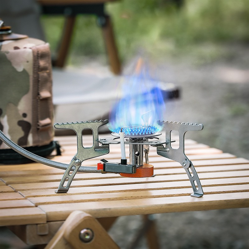 Bếp Gas Mini gấp gọn cắm trại dã ngoại Camping