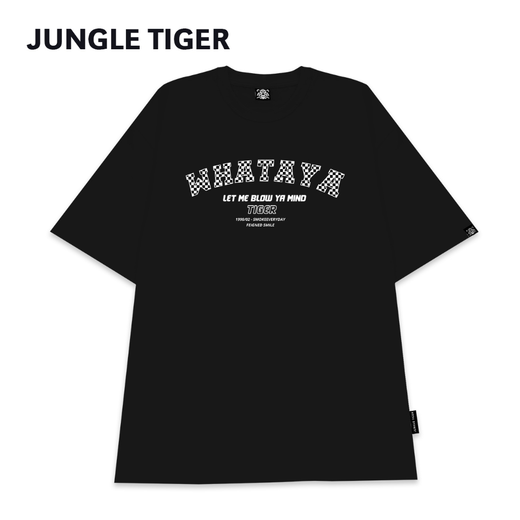 Áo Thun Unisex nam nữ JUNGLE TIGER Basic Tee - JT832